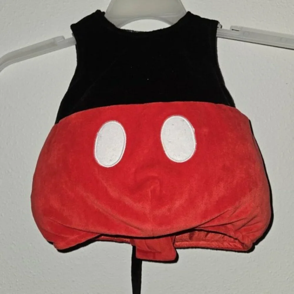 Disney Mickey Mouse Clubhouse Halloween Costume Baby 6-9 Months Plush Jumpsuit
